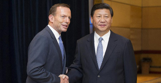 [视频]习近平会见澳大利亚总理