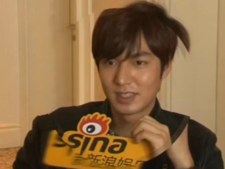 [视频]李敏镐可爱卖萌 