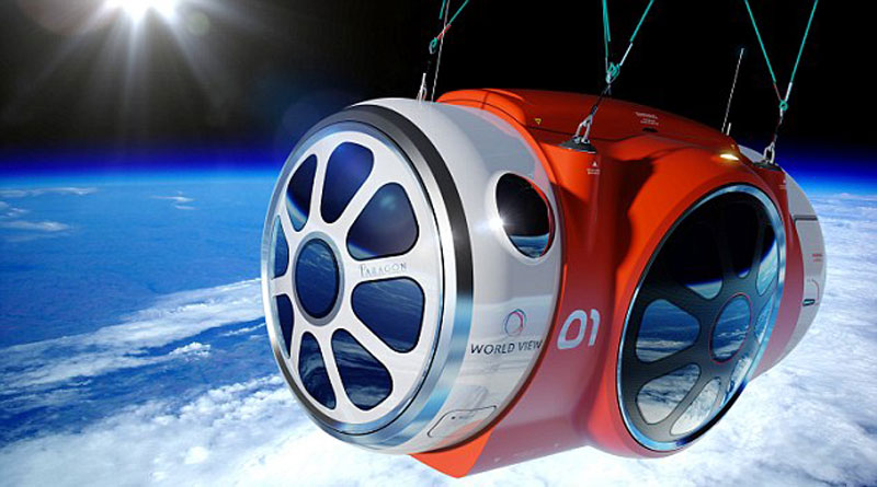 [视频]美巨型气球可载人太空边缘旅游：7.5万美元一次