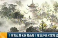 《湖南已故名家书画展》在美庐美术馆展出