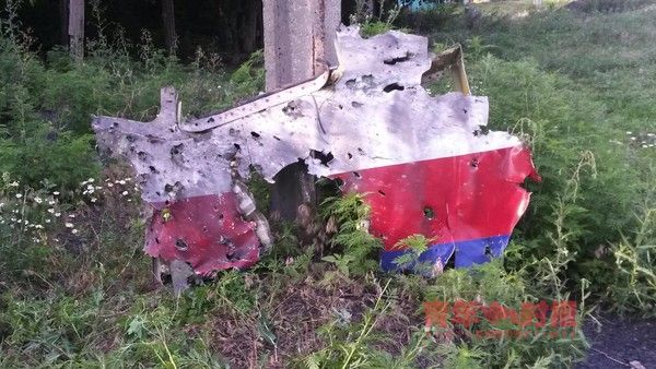 [视频]英媒：MH17机身弹孔符合被导弹击中效果