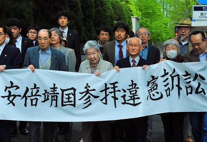 [视频]日本市民诉安倍参拜靖国神社违宪案