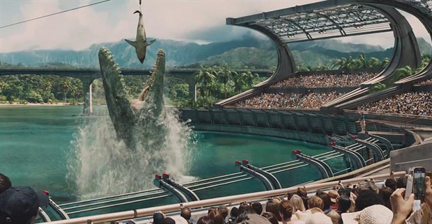 [视频]《侏罗纪世界》首曝片段 “星爵”逗比本色不改