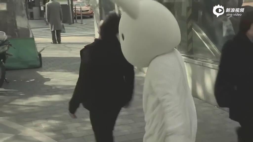 [视频]韩国震撼公益视频：一只扯人头发的兔子