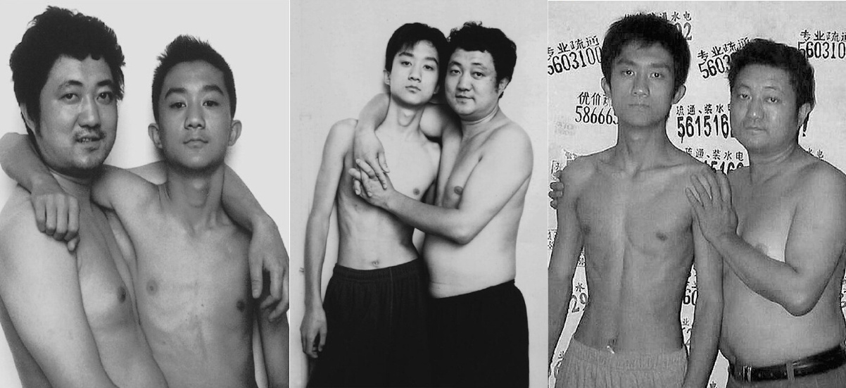 [视频]父子同一姿势拍照近30年 从羞于拥抱拍到三代同堂