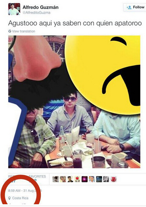 [视频]墨西哥越狱大毒枭被儿子推特暴露藏身处