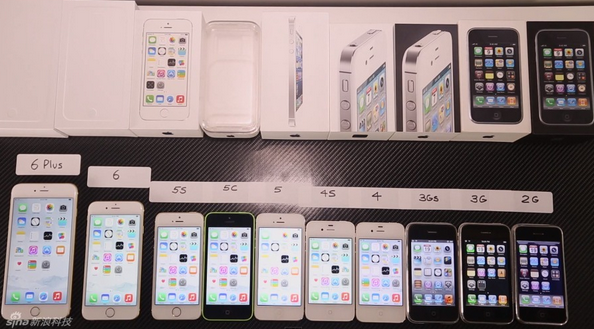 [视频]7年间历代iPhone广告合集：一点点改变世界