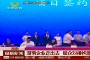 湖南企业走出去 银企对接抱团一起走 