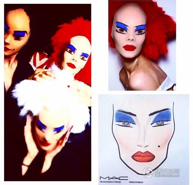 [视频]时装周惊“ 画皮”网友震惊