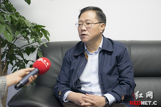 永州市委书记陈文浩接受红网时刻新闻记者专访。
