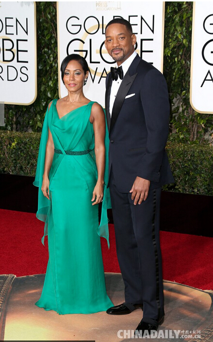 [视频]第73届金球奖红毯女星斗艳 男星拼帅