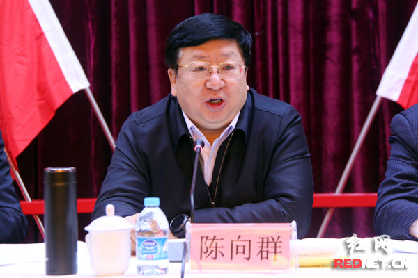 湖南省委常委、常务副省长陈向群出席并讲话。
