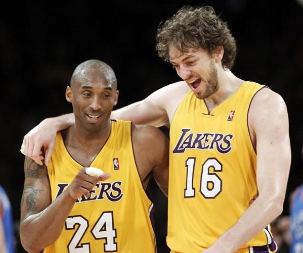 [视频]科比钦点生涯最佳传球搭档 加索尔仍是他最爱