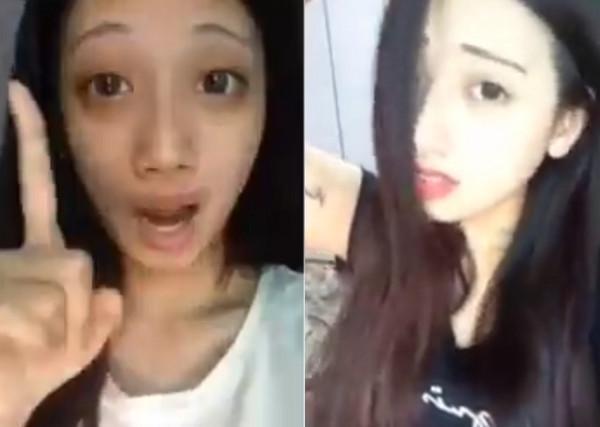 [视频]16岁嫩妹卸妆成憔悴大婶 网友惊：色差也太大