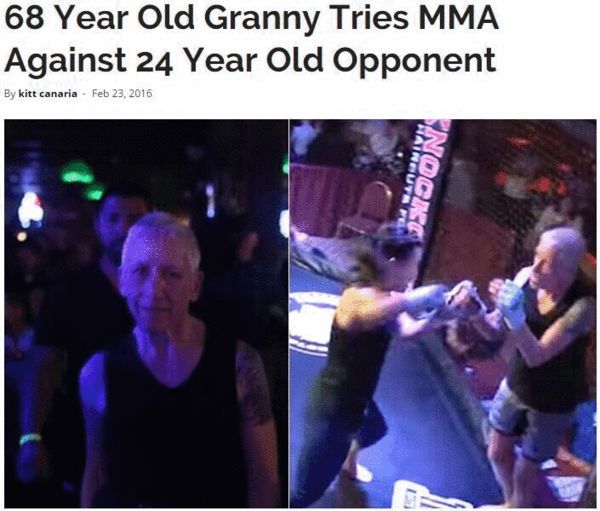 [视频]24岁女拳手暴揍68岁老人 民众表达不满太残暴