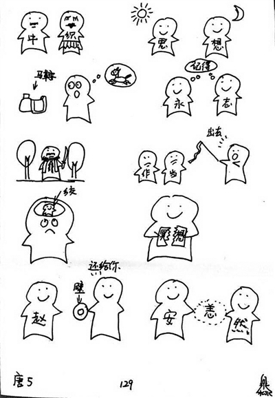 [视频]“漫画爸爸”火了！成都老爸1440张手绘教女儿成语