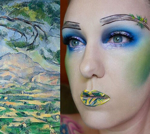 [视频]这才叫美人如画！艺术家画出名画彩妆太惊艳