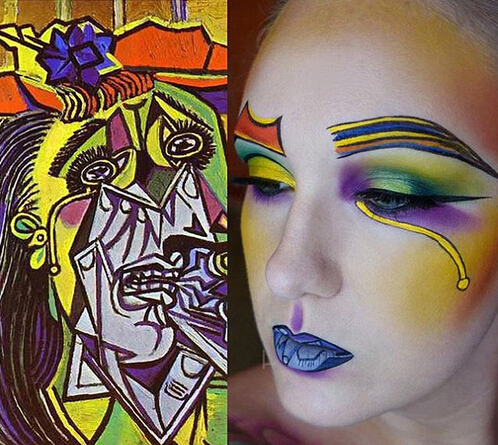 [视频]这才叫美人如画！艺术家画出名画彩妆太惊艳