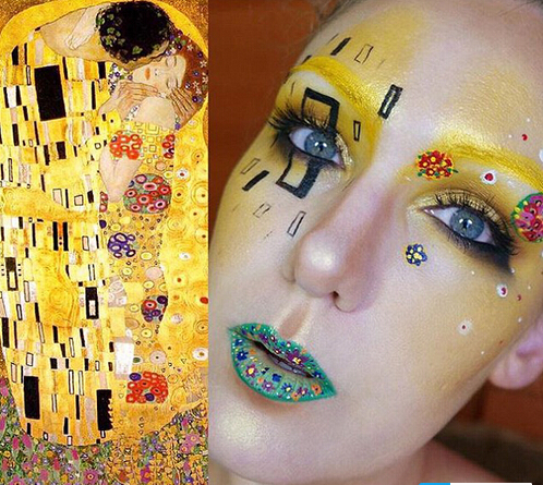 [视频]这才叫美人如画！艺术家画出名画彩妆太惊艳