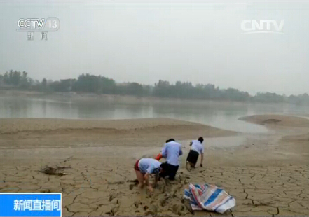 [视频]温情瞬间:老人深陷淤泥 警民徒手挖泥救人