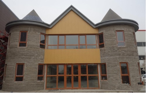 [视频]北京45天3D打印出400平米别墅 抗8级地震