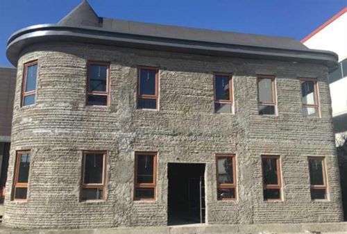 [视频]北京45天3D打印出400平米别墅 抗8级地震