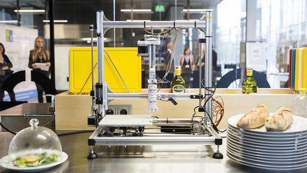 [视频]全球首个3D打印餐厅 食品味道如何？