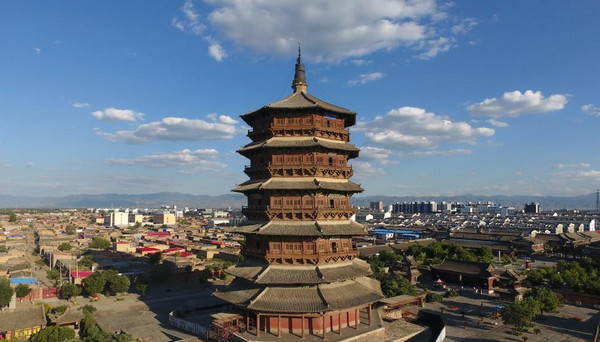 [视频]“世界最古老木塔”应县木塔因修缮限制开放