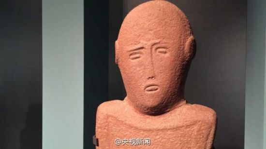 [视频]国家博物馆展出6000年前沙特文物 表情呆萌让人笑