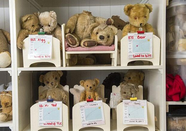 [视频] 英泰迪熊“玩具医院”生意火爆 收治多国“病患”