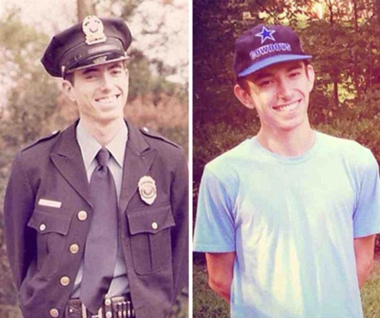 [视频]基因强大！父母子女同年龄照片相似度惊人