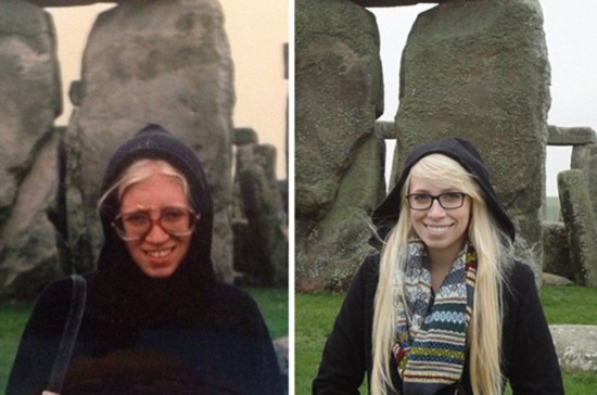 [视频]基因强大！父母子女同年龄照片相似度惊人