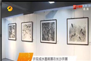 许双成水墨画展在长沙开展