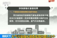 [视频]环保部 大气污染强化督查发现问题123个