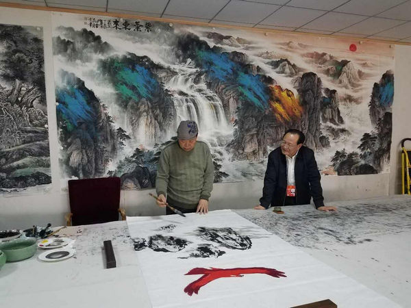 云晶子丨中国红鹰画派创始人和他的“艺术农业梦”
