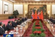 [视频]习近平同金正恩举行会谈