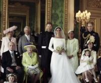 [视频]英国王室公布哈里王子官方结婚照